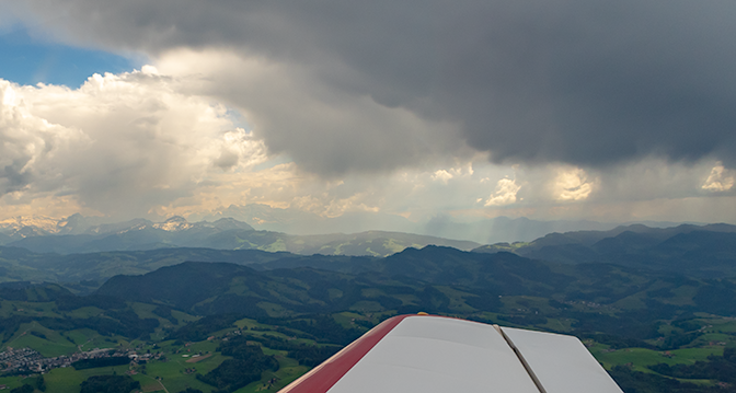 Thunderstorm brewing